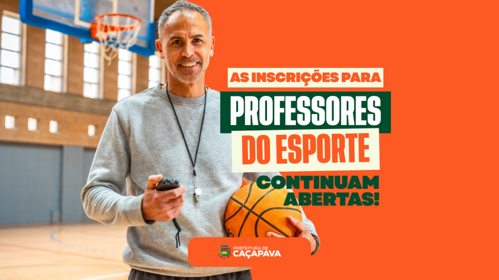 Inscrições para professores do projeto Esporte em Movimento seguem abertas
