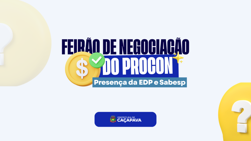 PROCON realiza feirão de negociação com EDP e Sabesp neste sábado (21)