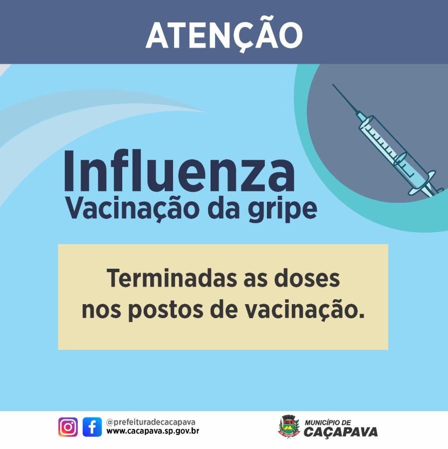 Vacina da gripe se esgota nas unidades de saúde de Caçapava