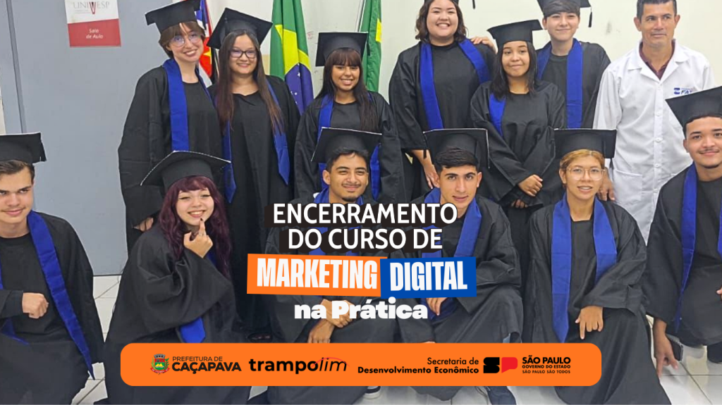 Encerramento do Curso de Marketing Digital é marcado por noite especial no Sebrae