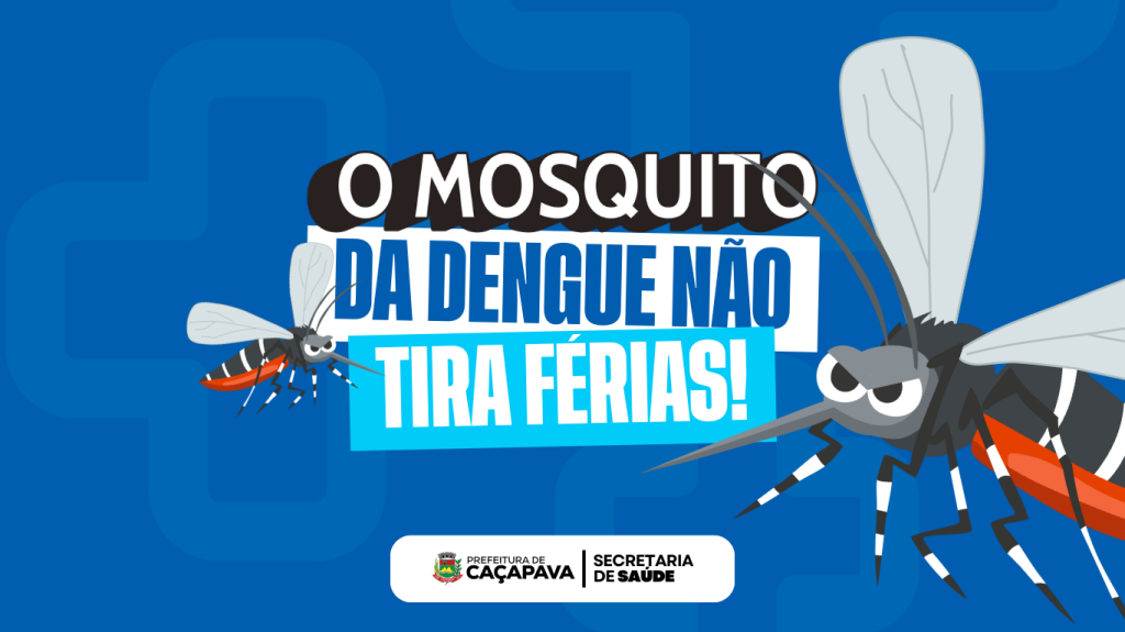 Prefeitura de Caçapava reforça cuidados com a dengue durante o fim de ano