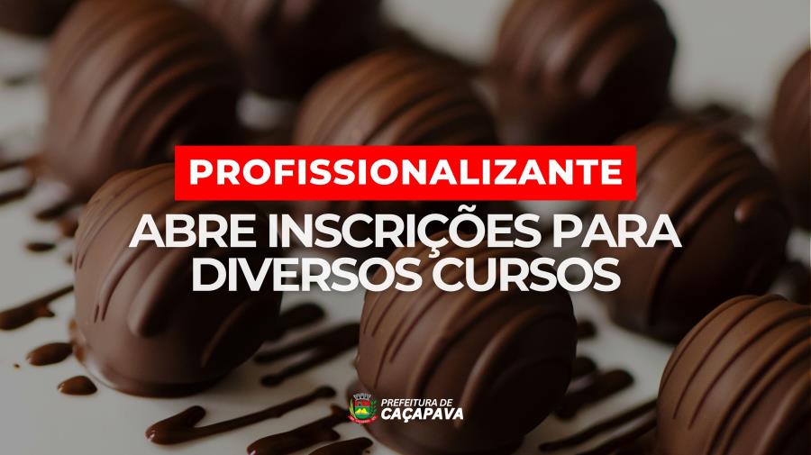 Complexo Educacional está com inscrições abertas para cursos