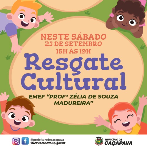 EMEF Zélia Madureira realiza resgate cultural neste sábado (23)