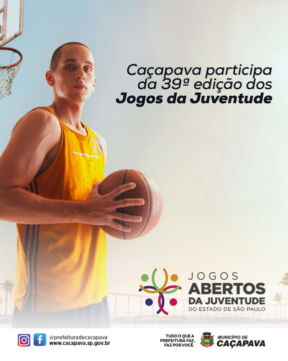 Caçapava participa da 39ª edição dos Jogos da Juventude