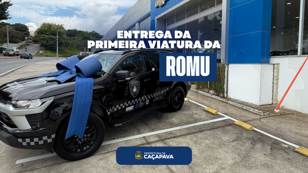 Entrega da primeira viatura da ROMU e fortalecimento da atuação da GCM