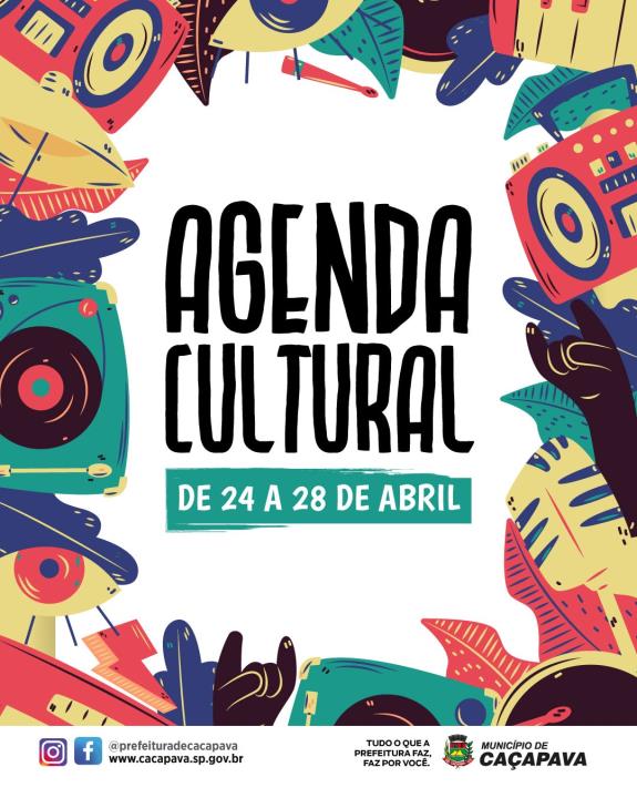 Secretaria de Cultura e Turismo divulga agenda cultural desta semana