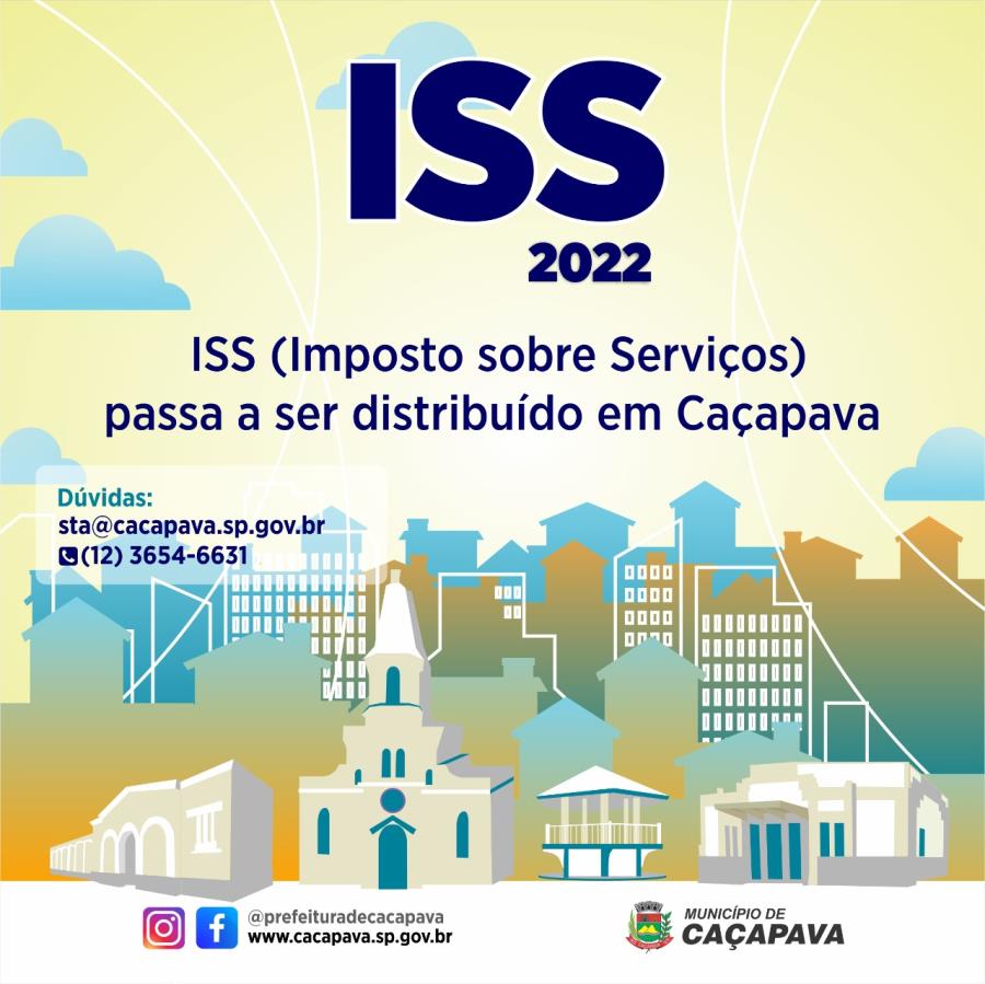 ISS passa a ser distribuído em Caçapava