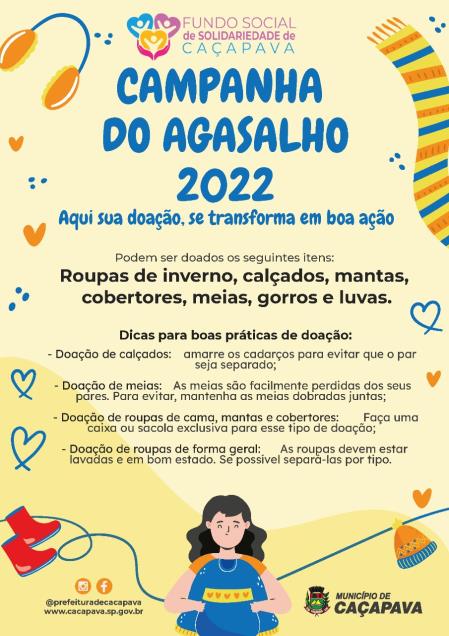 Fundo Social lança Campanha do Agasalho 2022