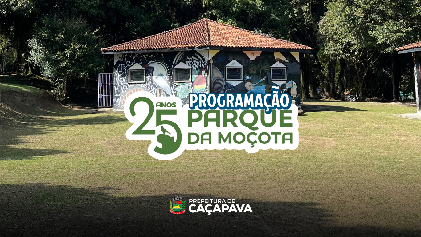 Parque da Moçota celebra 25 anos com programação especial neste domingo (28)