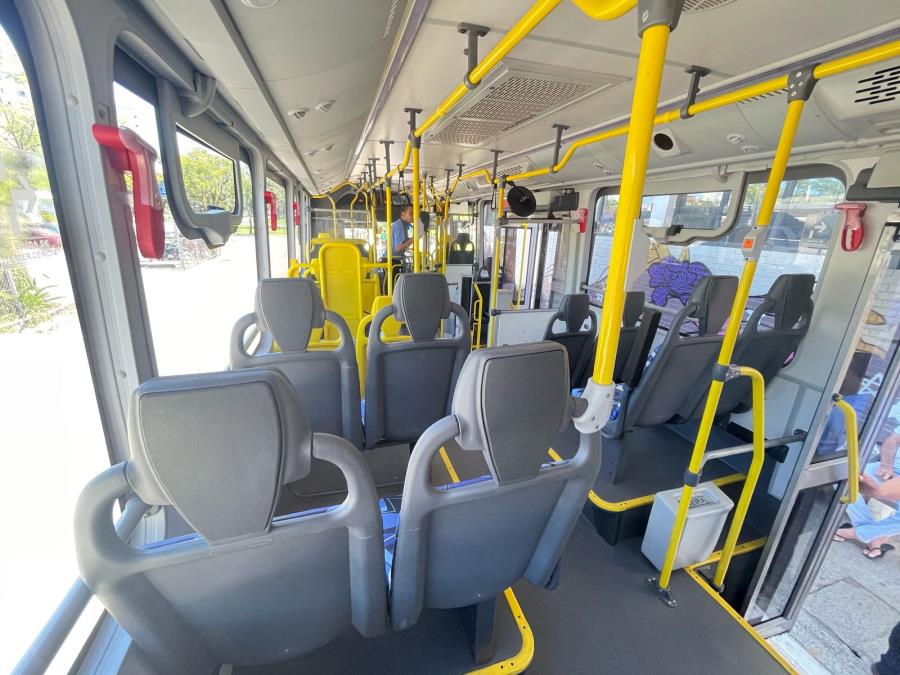 Novos ônibus do transporte público já estão em circulação em Caçapava