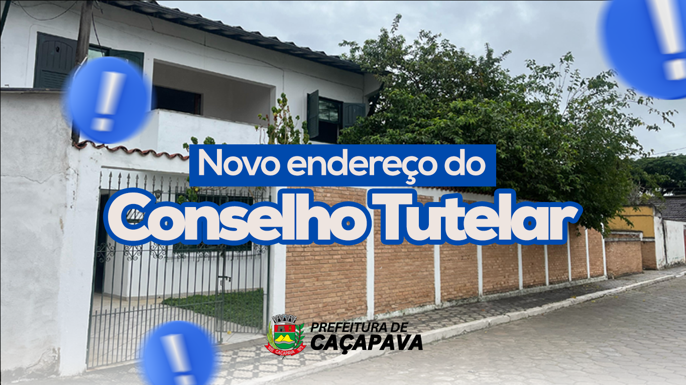 Conselho Tutelar de Caçapava está em novo endereço