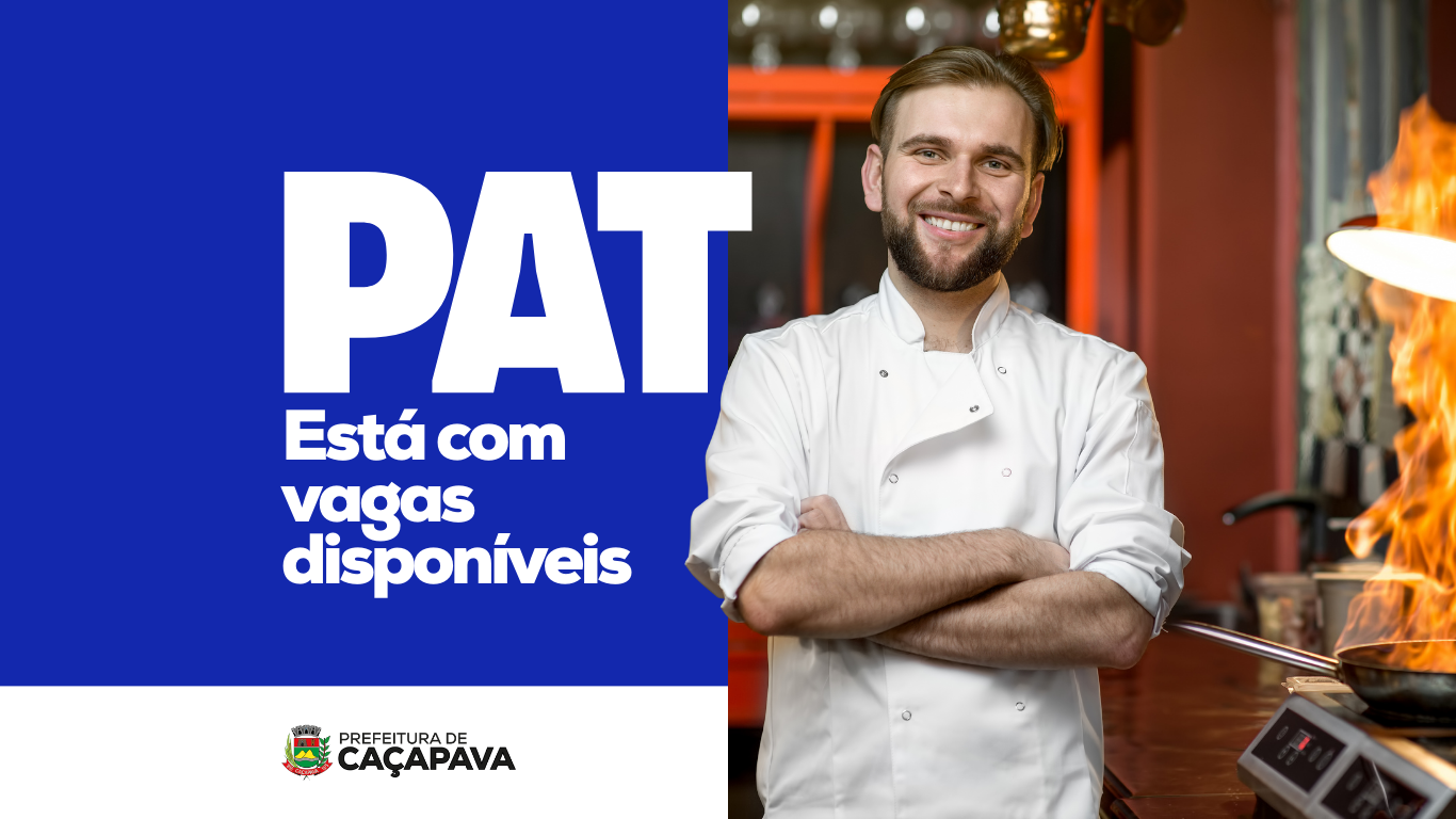 PAT de Caçapava divulga novas oportunidades de emprego