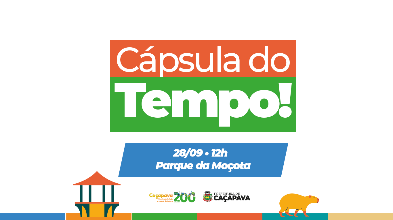 Cápsula do Tempo será enterrada no aniversário de 25 anos da Moçota