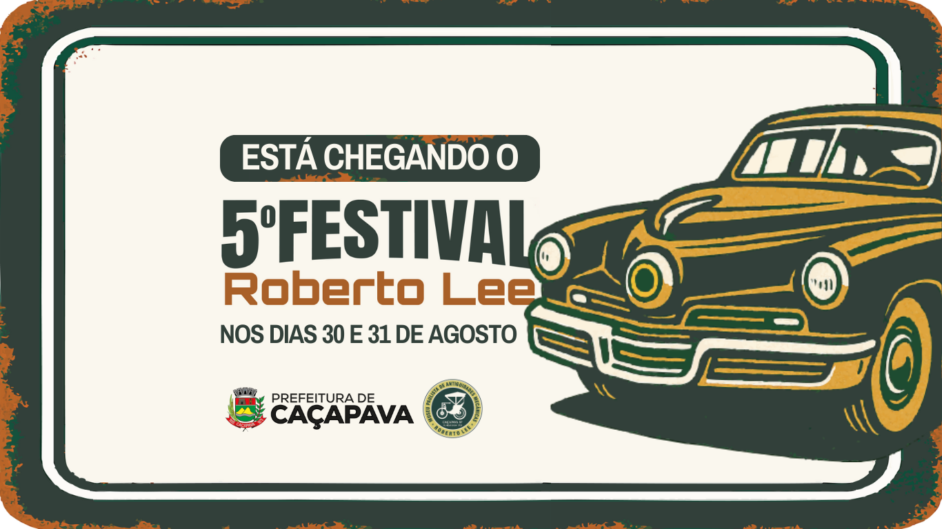 Está chegando o 5º Festival Roberto Lee, relembre a programação