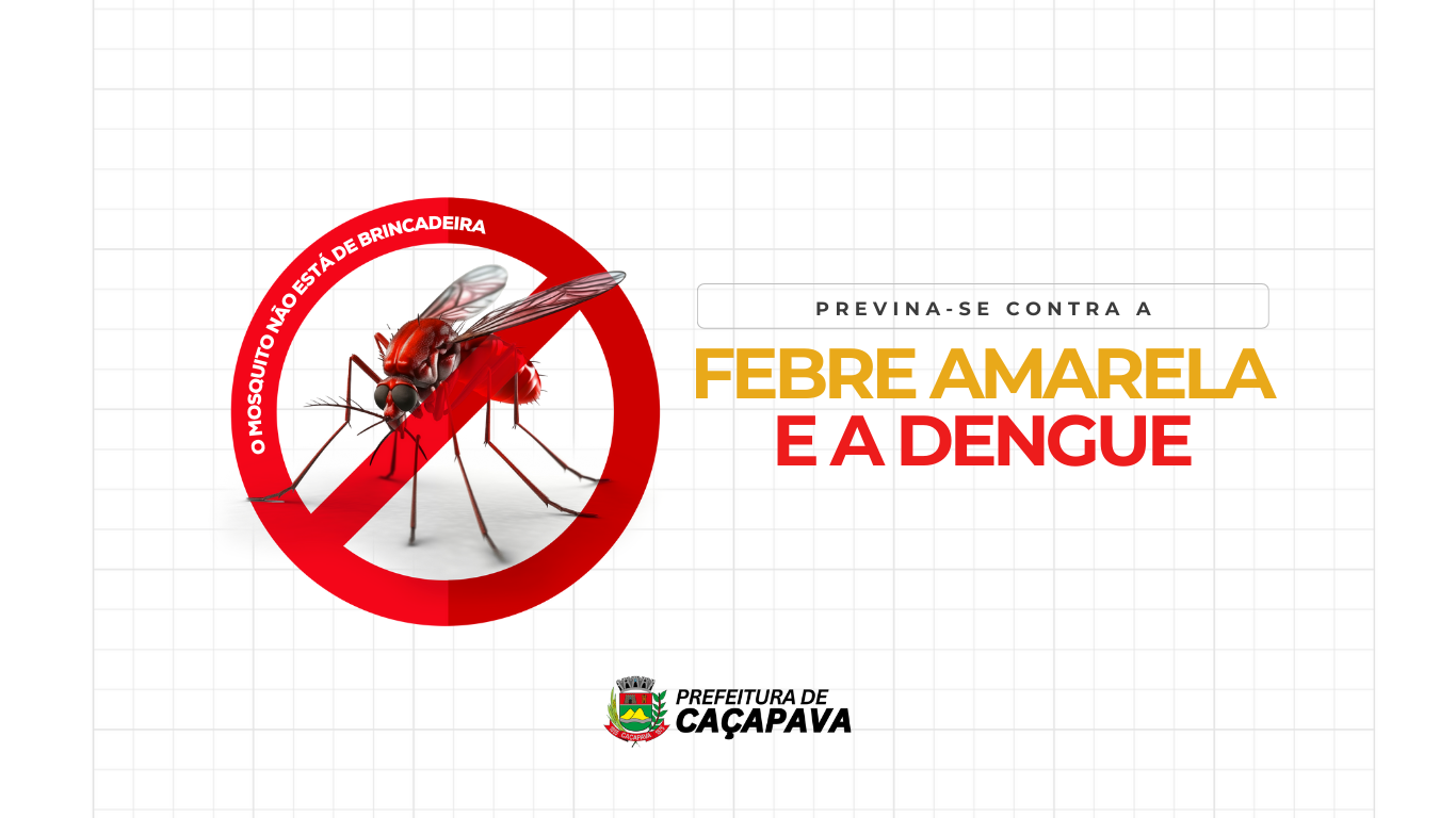 Caçapava segue realizando ações de combate à dengue e febre amarela