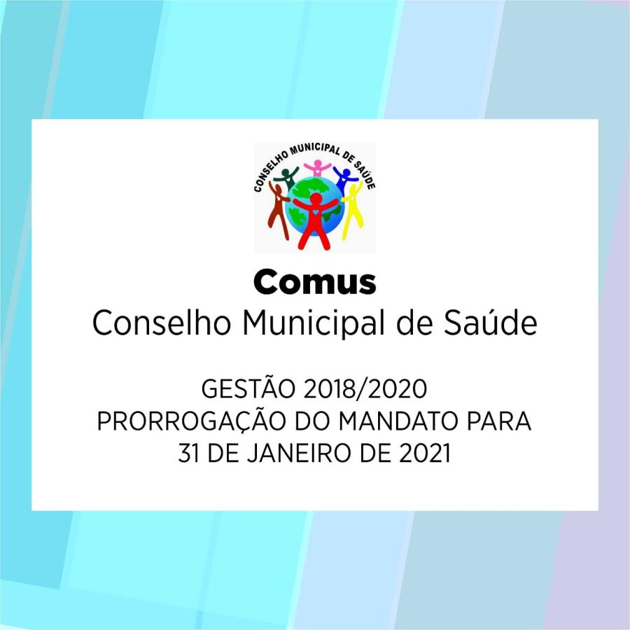 COMUS prorroga mandatos de representantes em decorrência da pandemia