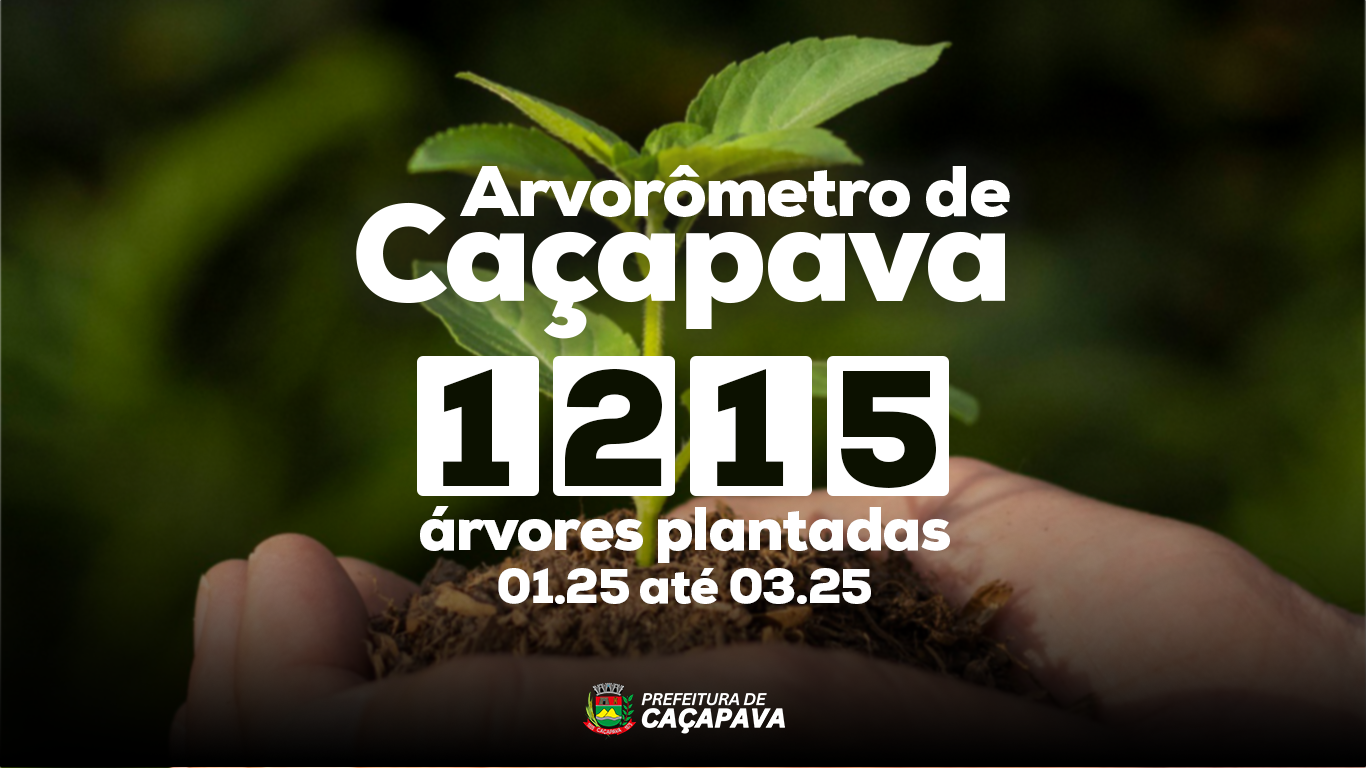 Caçapava Alcança 1.215 Árvores Plantadas com programa Pomares Urbanos