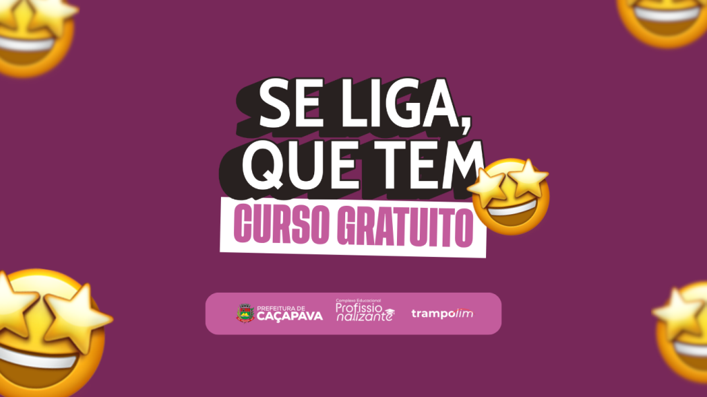 Cursos profissionalizantes gratuitos está com inscrições abertas