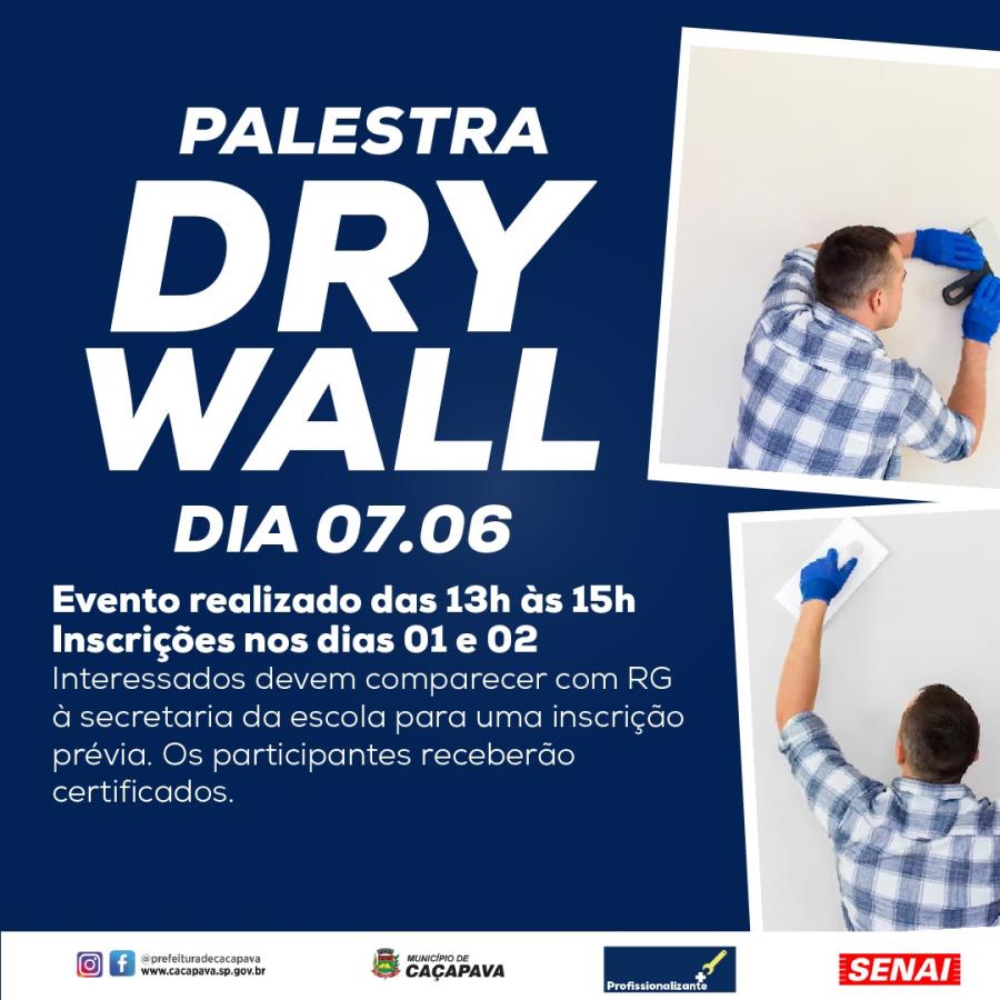 Complexo Educacional promove palestra técnica sobre ferramentas para Pintura de Drywall