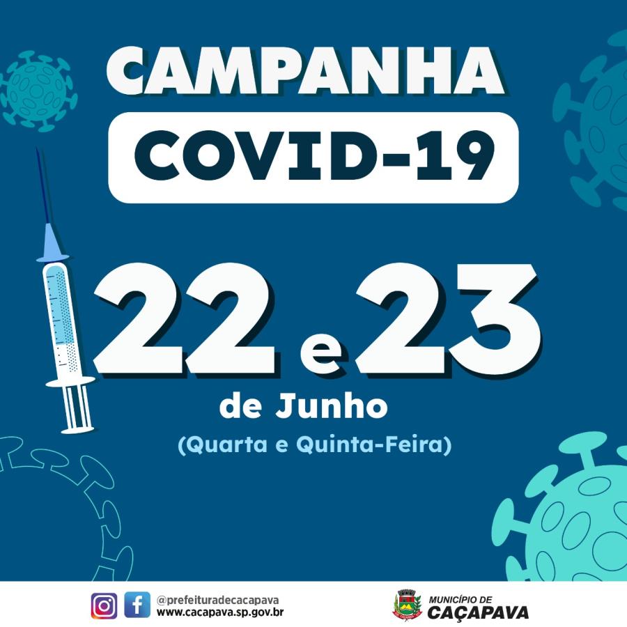 Vacinação contra a Covid-19 continua nos próximos dois dias