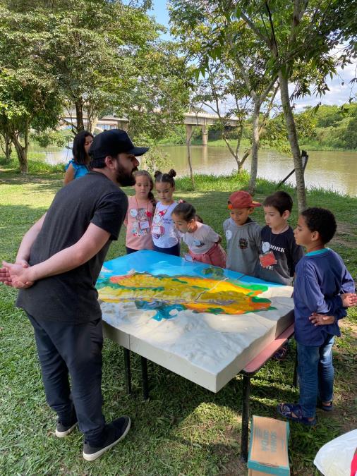 Projeto Clareira na Mata recebe aproximadamente 900 alunos do Infantil III no Parque Ecológico da Moçota