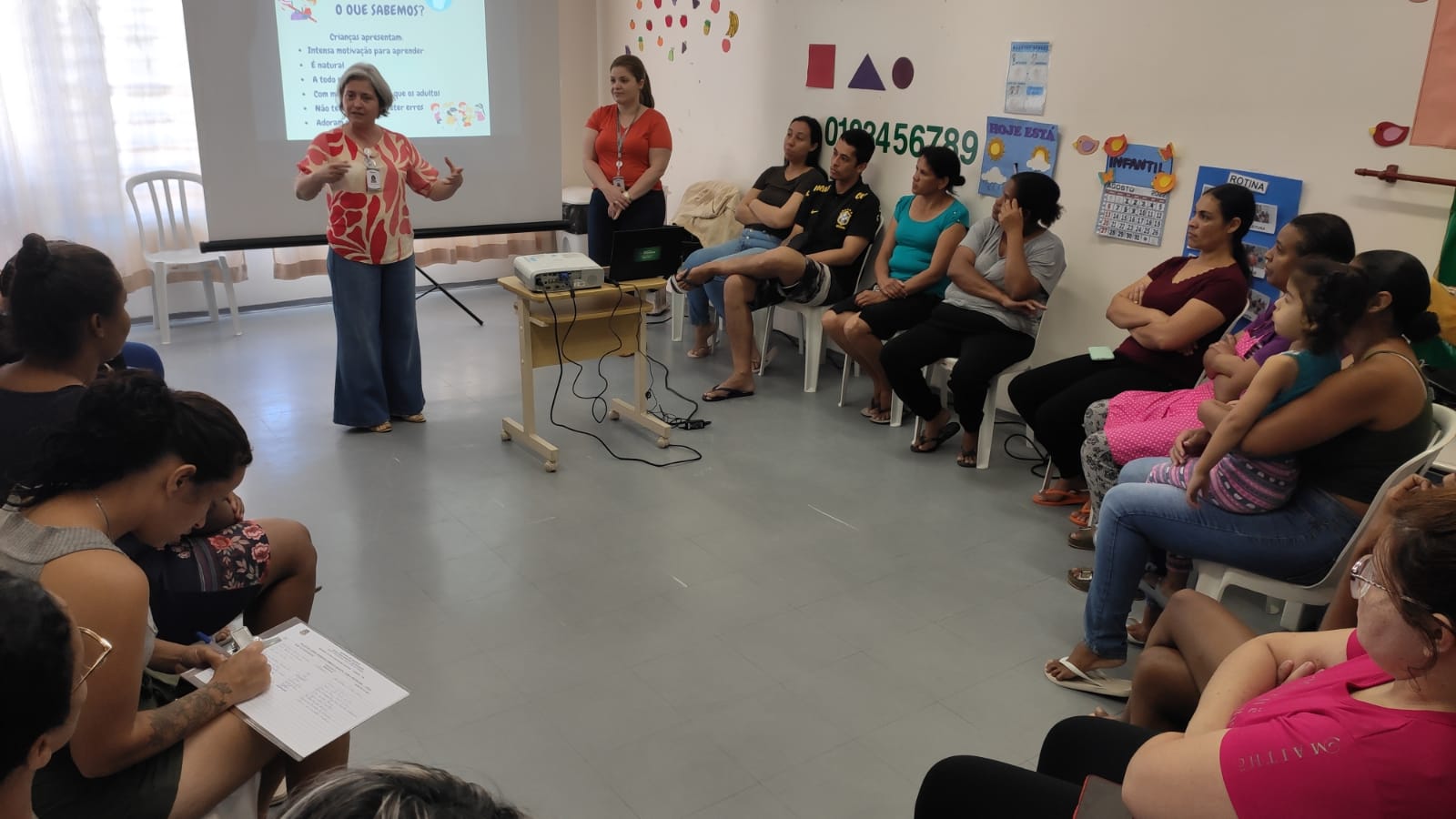 NAI realiza reunião com pais na EMEIPI Judith Bonilha Ferreira