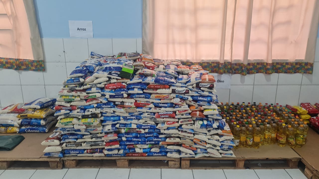 Mais de 6 mil quilos de alimentos foram arrecadados durante o Festival São João de Caçapava