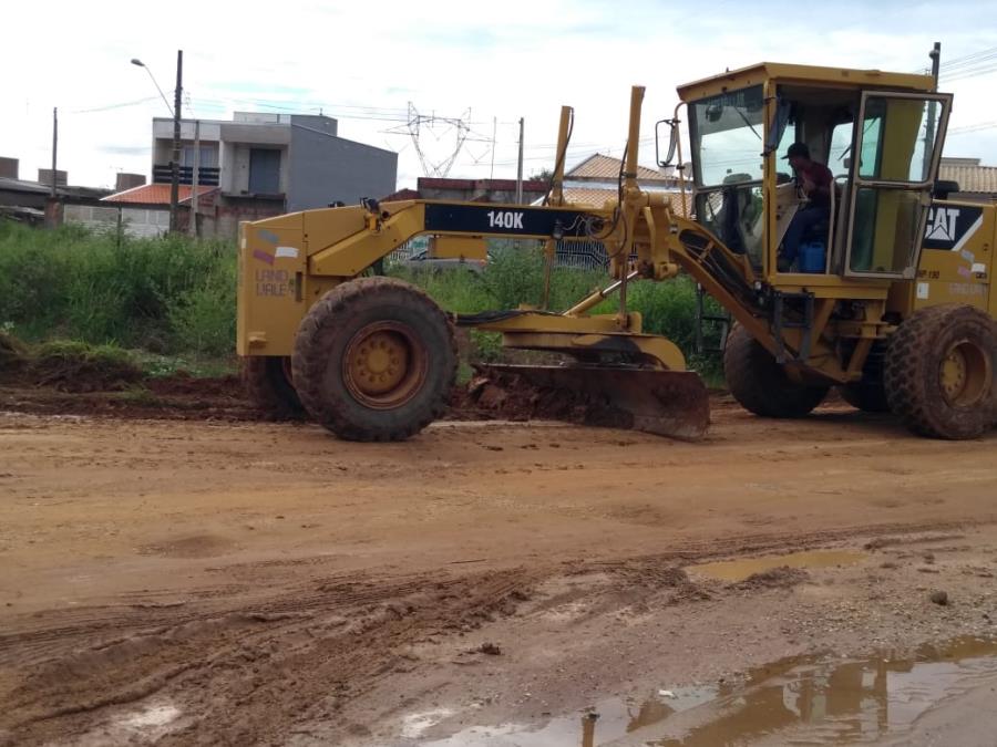 Chuvas em Caçapava alteram a programação de Obras no Residencial Esperança