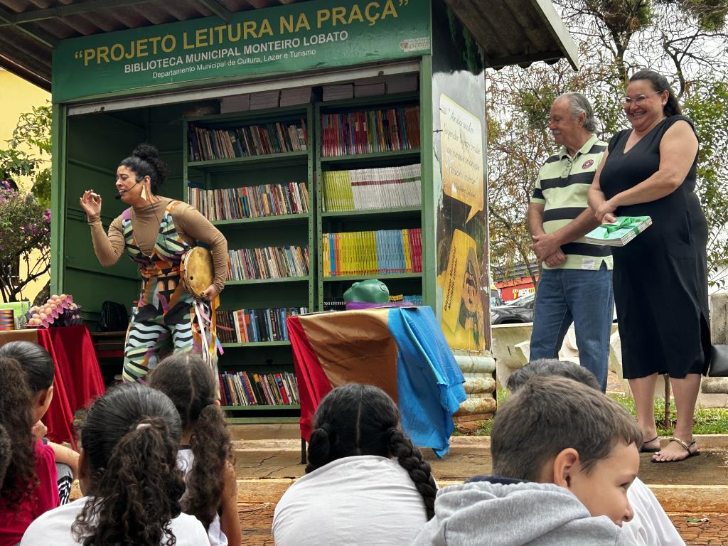 📚 Inauguração do Projeto Leitura na Praça !