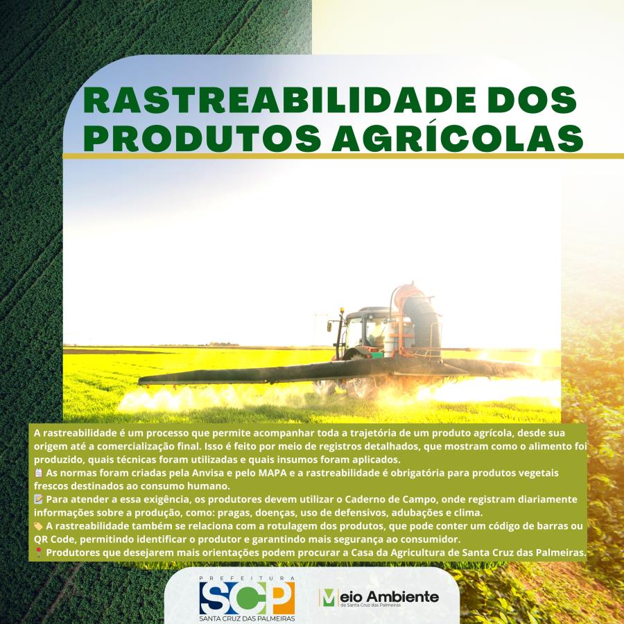 🔎 Rastreabilidade de Produtos Agrícolas