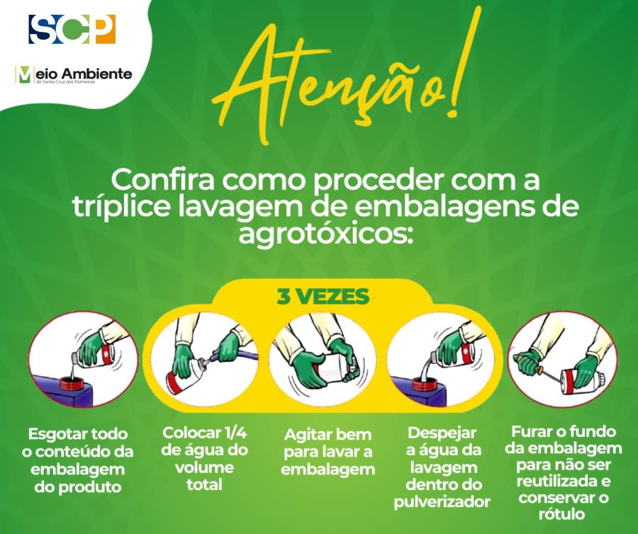🌱 Tríplice Lavagem: Proteja o Meio Ambiente e Sua Saúde! ♻️