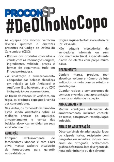 👀 #DeOlhoNoCopo 🍾🚫