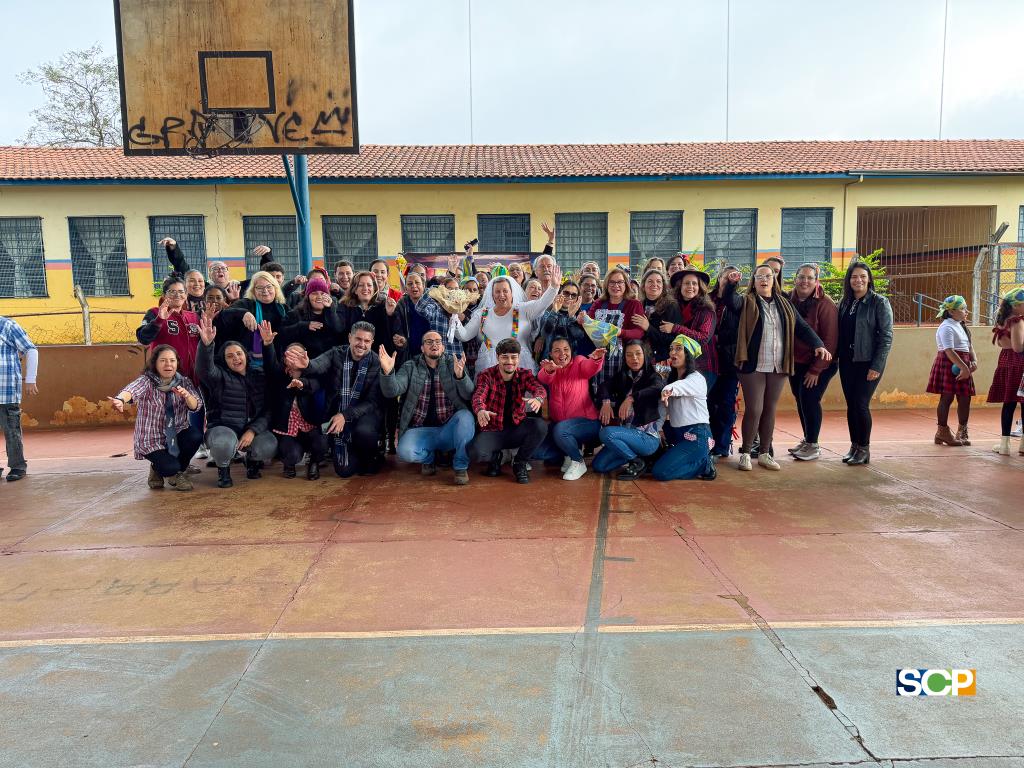 🌽💙 O Arraiá da Escola Amadeu Luís Margutti foi um espetáculo de alegria!
