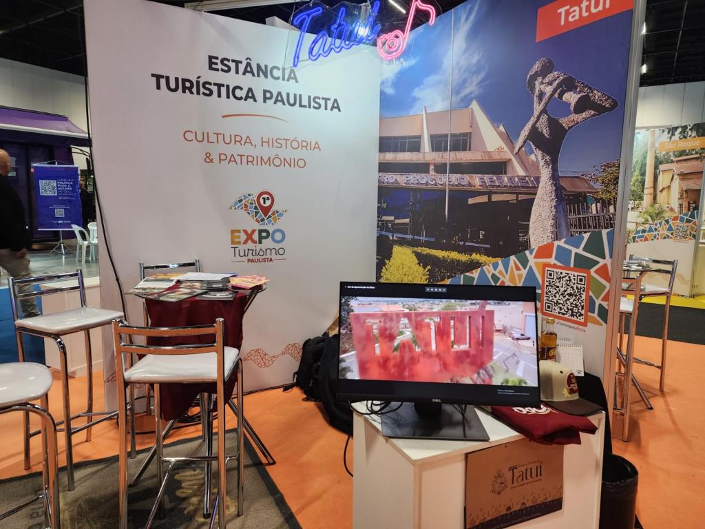 ESTÂNCIA TURÍSTICA DE TATUÍ REGISTRA PARTICIPAÇÃO HISTÓRICA NA 1ª EXPO TURISMO PAULISTA E AMPLIA VISIBILIDADE NO CENÁRIO ESTADUAL
