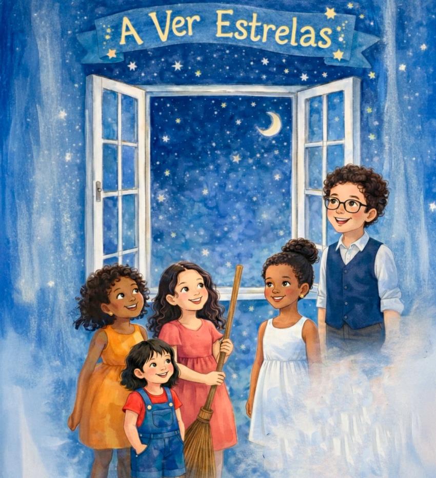 ESPETÁCULO “A VER ESTRELAS” ENCANTA O CEU DAS ARTES NESTE DOMINGO (22/2)