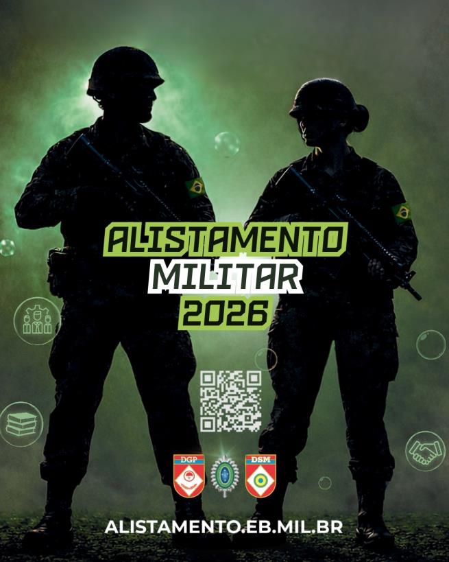 ALISTAMENTO MILITAR PARA JOVENS NASCIDOS EM 2008 DEVE SER FEITO ATÉ 30 DE JUNHO