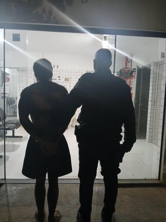 GCM DE TATUÍ REGISTRA ATUAÇÃO EFETIVA E PRENDE INDIVÍDUO POR FURTO EM ESCOLA MUNICIPAL