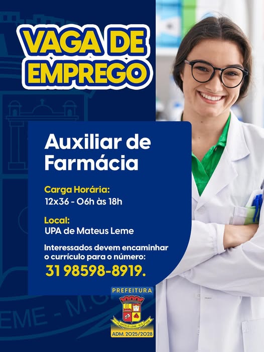 Prefeitura de Mateus Leme - Administração 2025 a 2028