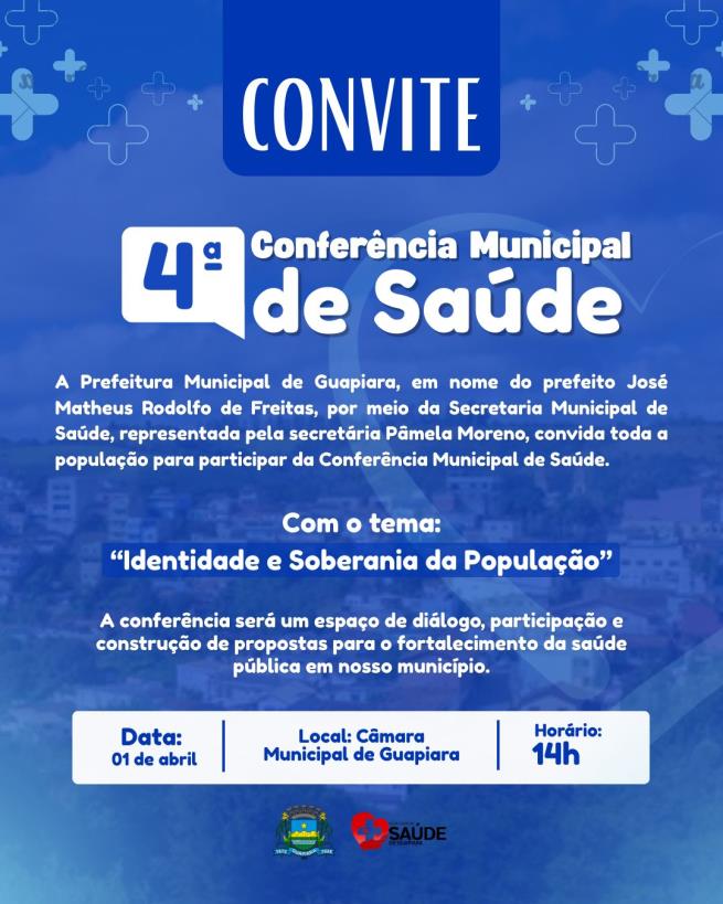4ª Conferência Municipal de Saúde