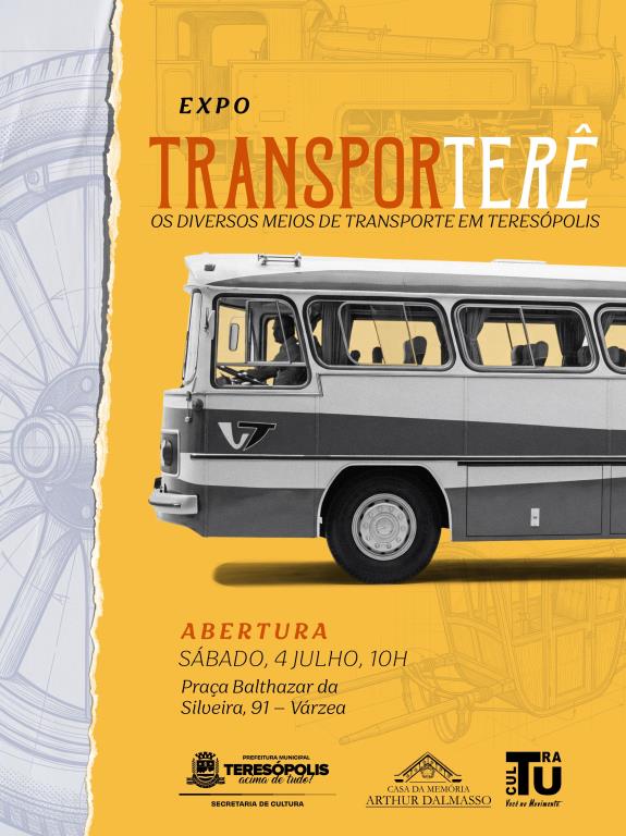A história do transporte de passageiros: Mostra inédita na Casa da Memória revela fotos, documentos e itens sobre o transporte público em Teresópolis