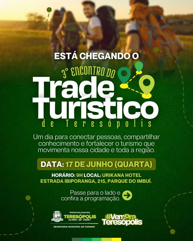 III Encontro do Trade Turístico de Teresópolis reúne especialistas, empresários e gestores para fortalecer o setor na região