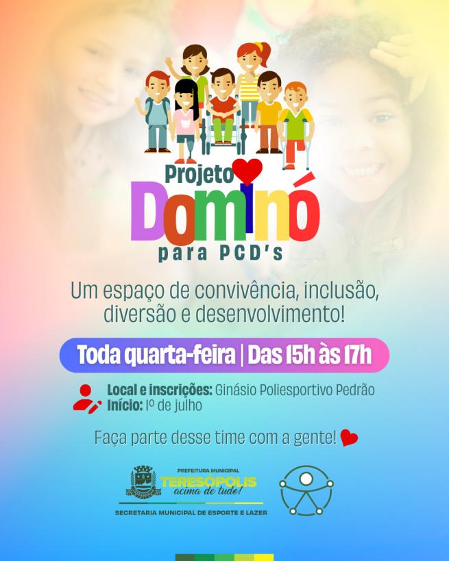 Projeto Dominó para PCDs promove inclusão, convivência e desenvolvimento em Teresópolis