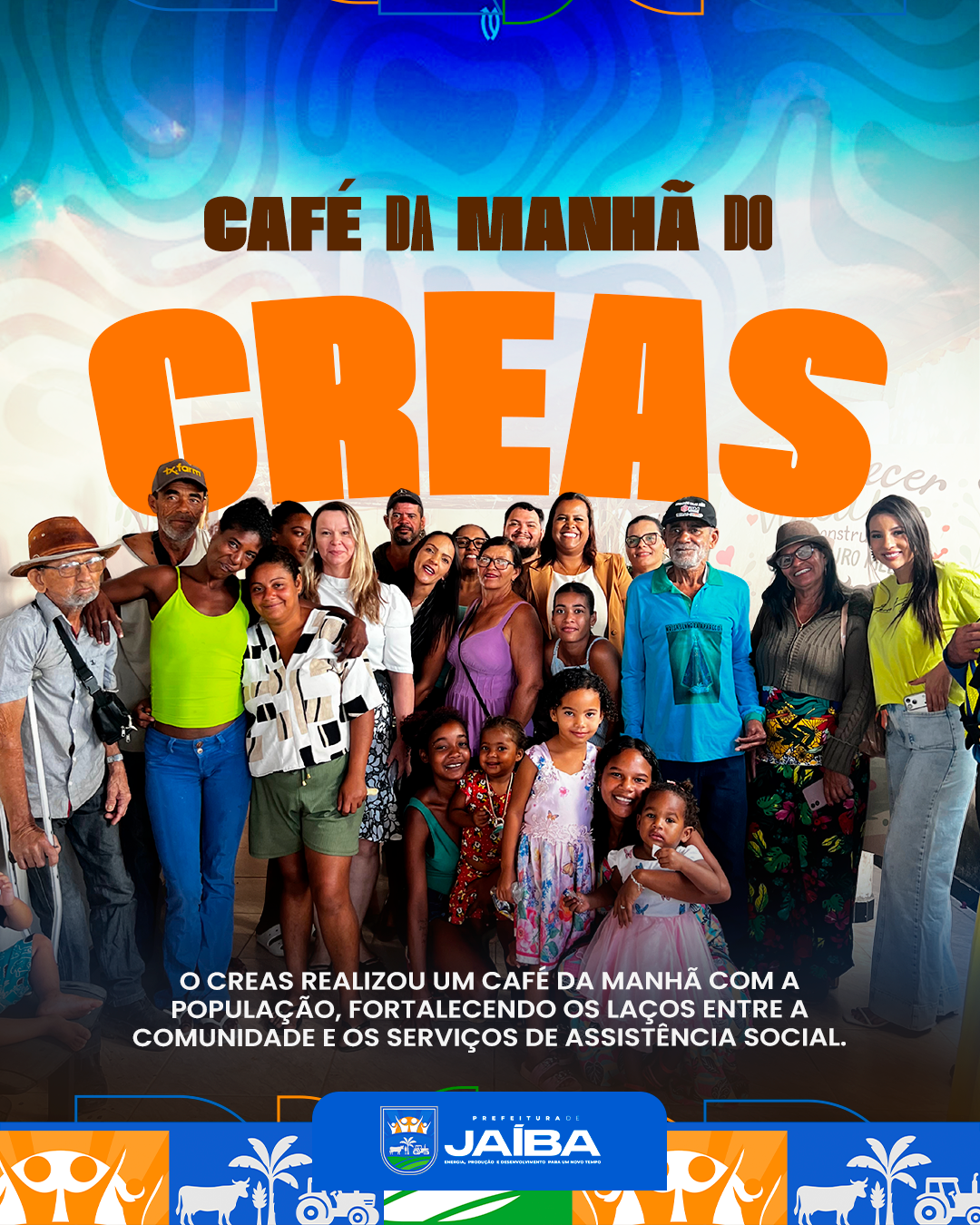 CREAS PROMOVE CAFÉ DA MANHÃ COM FOCO NO FORTALECIMENTO DOS VÍNCULOS FAMILIARES