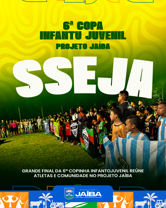Prefeitura de Jaíba prestigia a grande final da 6ª Copinha Infantojuvenil no NS2/Projeto Jaíba