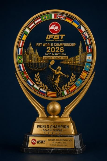 Brasil faz história e conquista título inédito no Mundial de Beach Tennis da IFBT em Chioggia, na Itália