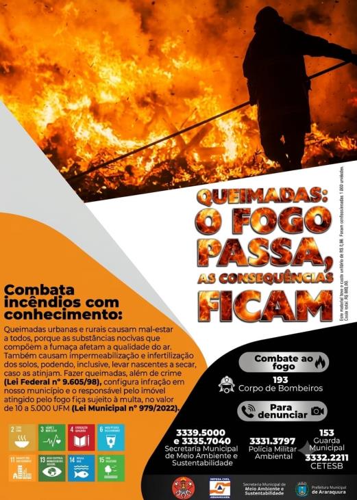 Defesa Civil de Araraquara segue atuando na Operação Estiagem 2026