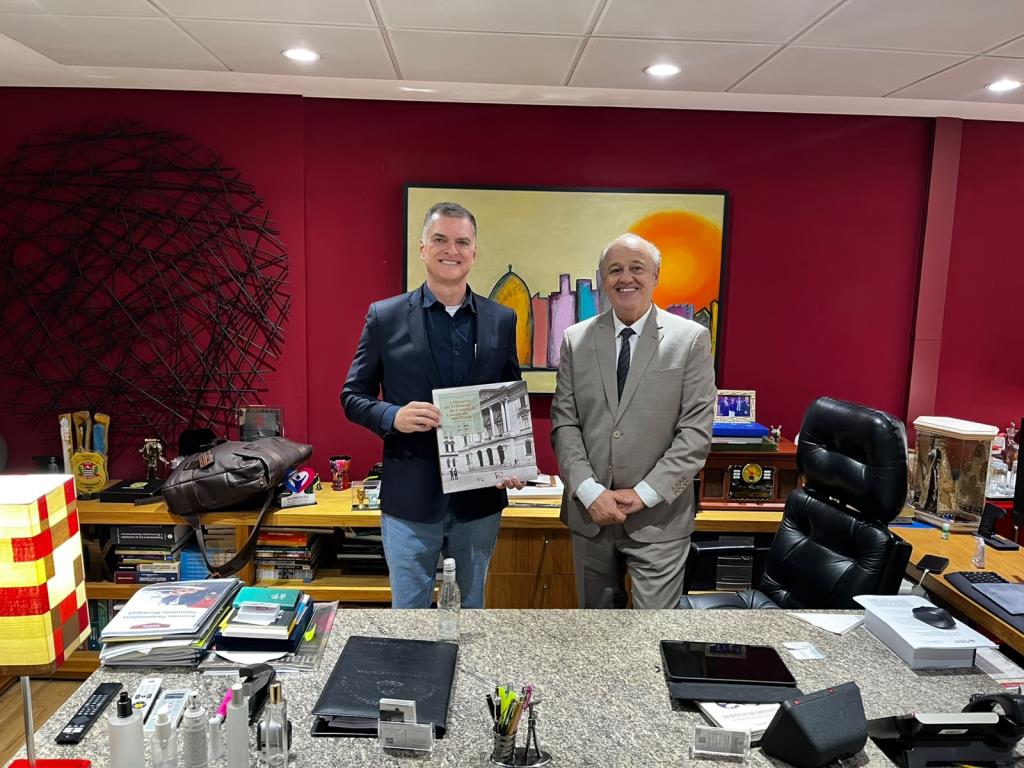 Dr. Lapena e Dimas Ramalho fortalecem diálogo institucional em prol do desenvolvimento de Araraquara