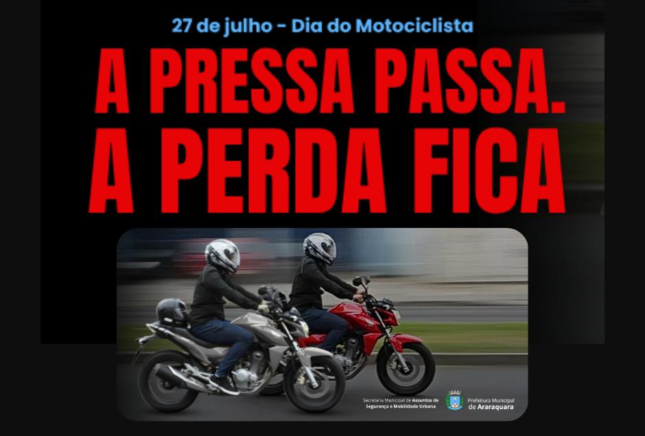 A pressa passa. A perda fica