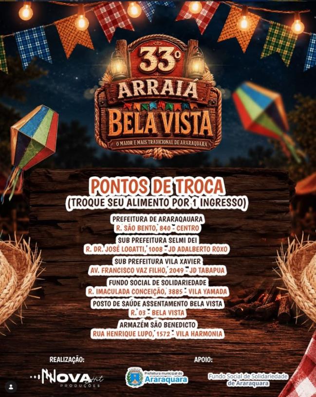 33º Arraiá do Assentamento Bela Vista é nesta semana (dias 10 e 11)