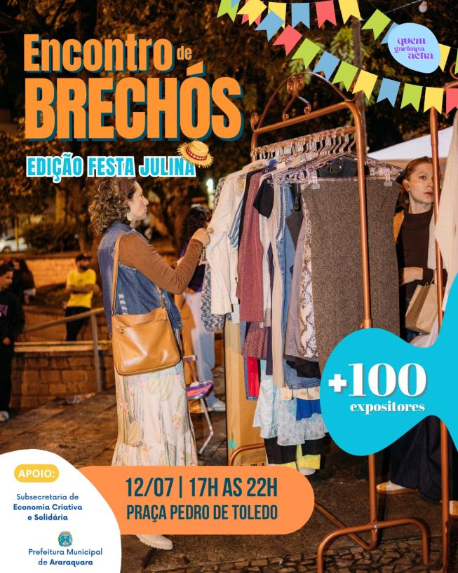 “Quem Garimpa Acha” realiza edição julina neste domingo (12)
